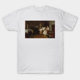 Witness My Act and Seal by Edmund Leighton T-Shirt